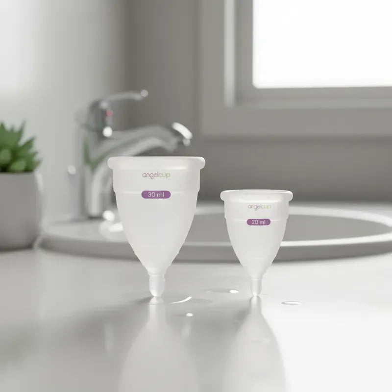Copa Menstrual Angelcup Cristal
