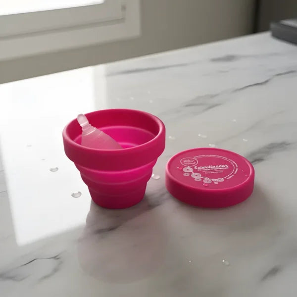 Vaso Esterilizador de Copa Menstrual Angelcup
