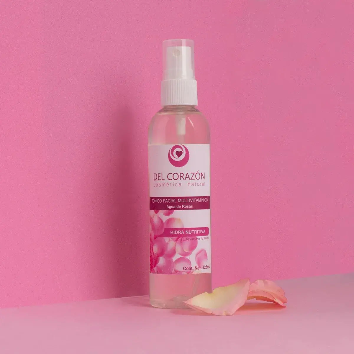 Tónico Facial con Agua de Rosas 125 mL