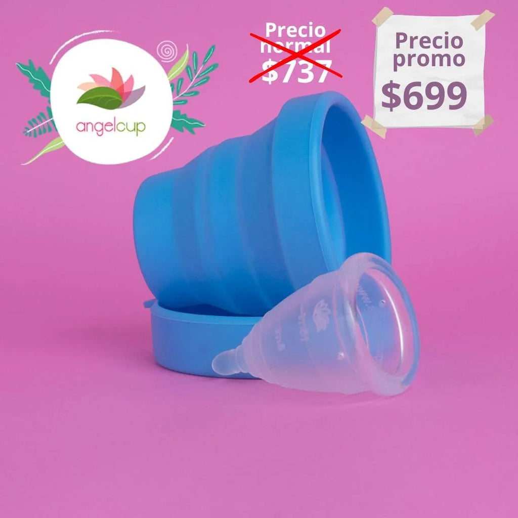 Kit Copa Cristal y Vaso Esterilizador