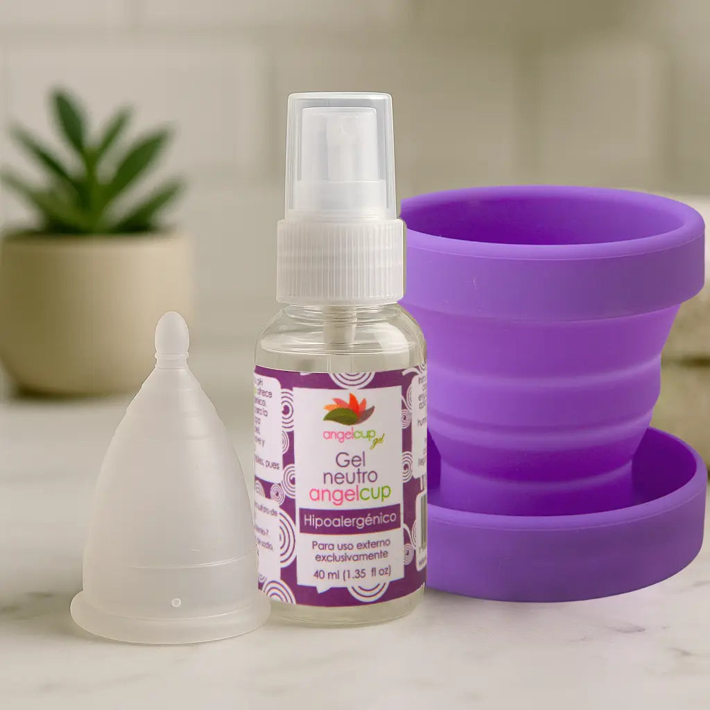 Kit Copa Colors, Gel y Vaso Esterilizador